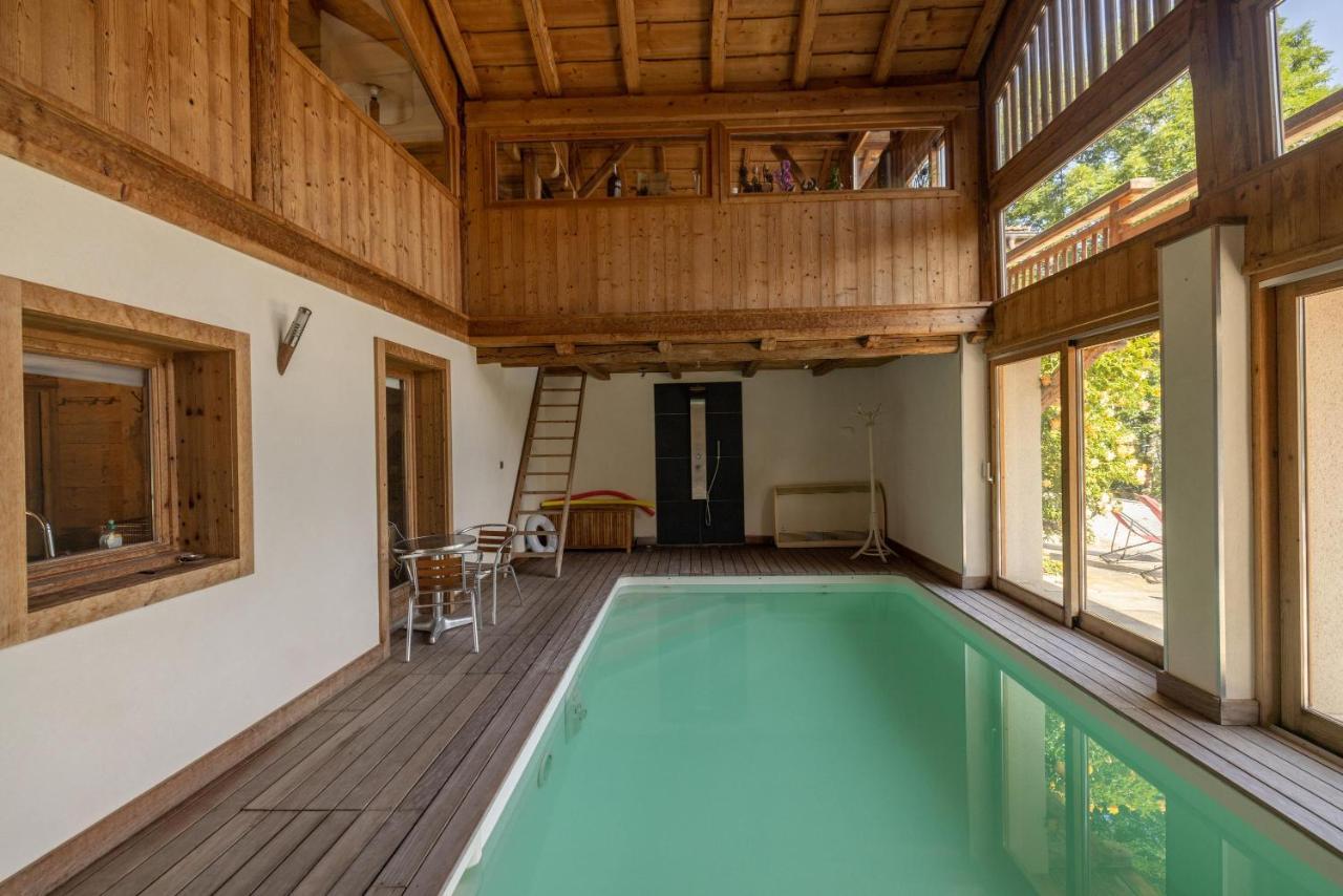 Ferme De Faustine 1 - Piscine Apartamento Saint-Gervais-les-Bains Exterior foto
