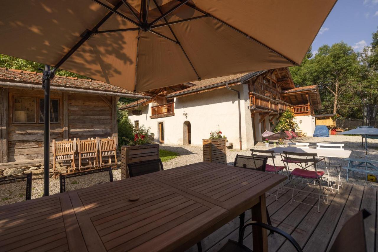 Ferme De Faustine 1 - Piscine Apartamento Saint-Gervais-les-Bains Exterior foto